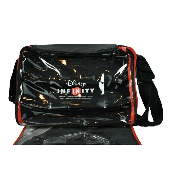 Disney Infinity Play Zone Messenger Bag Carrying Case with Roll Out Mat - Picture 9 of 9